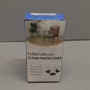 32 Pcs Chair Leg Floor Protectors - Silicone Felt Pads, Scratch-Proof & Noise-Free, Easy Smooth Moving, Large Size (Fits Round Chair Legs: 1-5/16" to 2" Diameter)