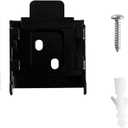 Universal Replacement, Metal Blinds mounting Brackets, Mountings Brackets for Roller Blinds (Type 1 Black)