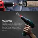 ASNOMY 12Pcs Wire Bore Brush for Drill,5/16"-1-3/16" Stainless Steel Wire Brush Bore Cleaning Brush Set for Power Drill Cleaning,Abrasive Drill Wire Brush with 1/4" Hex Shank