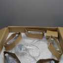 Modern 24 Chrome Chandeliers 10-Light Crystal Glass Round Chandelier Luxury Drum Ceiling Pendant Light Fixtures 2 Tiers Hanging Lighting for Dining Room Foyer Living Room Bedroom