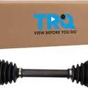 TRQ Front Left CV Axle Assembly Manual Transmission Compatible with 2013-2018 Ford Focus ST RS Driver Side