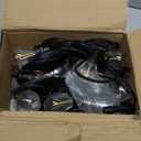 KYY 54FT Solar String Lights Outdoor Waterproof with USB Charging & Remote, Dimmable & Timable, Solar Powered Patio Lights with LED Shatterproof Bulbs for Deck Backyard Porch Garden Camping (48+6FT(16 Sockets), Black)