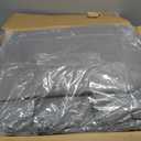 NLQR Gray Front Driver and Passenger Side Bottom and Top Lean Back Replacement Microfiber Leather Seat Covers Compatible with Toyota Sequoia Tundra 2000 2001 2002 2003 2004 2005 2006