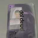 Dai Cloud Long Curly Wavy Dark Purple Wigs for Women Light Purple Highlight Hair Synthetic Natural Middle Part Daily Party Halloween Cosplay Wig with Wig Cap