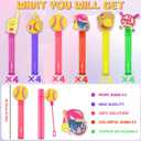 Softball Bubble Wands Party Supplies Bubble Wands Bulk Softball Party Decorations Sports Themed Mini Prizes Birthday Party Supplies