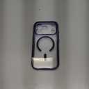 Miracase for iPhone 17 Pro Max Case 6.9" Full-Body Phone Case with Built-in Glass Screen Protector& Full Camera Protector,[Magnetic with MagSafe] Drop Proof 17 ProMax Cover, Clear Blue