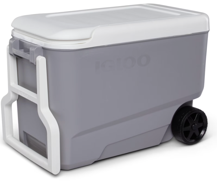 Igloo Wheelie Cooler 38QT Grey