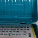 H4D 3x5 Index Card Holder with 100 Heavyweight Ruled Index Cards and 25 Plastic Dividers, Teal