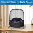 Metal Desktop Speaker Stand for Harman Kardon Aura Studio 3/4/5, Soundsticks 4 Speaker Desk Stand - Space Saving Table Desk Stand for Harman Kardon Soundsticks 4, Aura Studio 3, 4, 5 Speaker