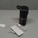 Automatic Foaming Soap Dispenser, 12.8oz/380ml Wall Mount Touchless Soap Dispenser with Sensor, 4-Level Adjustable, IPX5 Waterproof, USB Rechargeable for Bathroom, Kitchen (White)