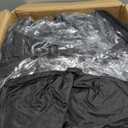 10L0L Golf Cart Enclosure for 4 Passengers Club Car Precedent - 57'' Roof Fit, Waterproof Transparent Driving Cover with Security Side Mirror Openings, Black - Fits 4 Seater