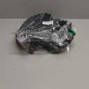 MECCANIXITY Battle Rope 10ft x 1.5 Inch Polyester Workout Rope Heavy Fitness Exercise Rope for Strength Training Home Gym Muscle Building, Black