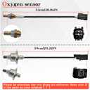 2PCS 234-5029 234-4238 Oxygen Sensor Upstream Downstream (2.0L 2.4L) Compatible with Hyundai Tucson Sonata Santa Fe KIA Forte Optima Rondo Sorento Sportage