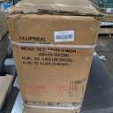 CURSOR FITNESS Elliptical Exercise Machine, Elliptical Machine for Home with 8 Levels Resistance, Silent Magnetic Elliptical Trainer with 12" Stride and LCD Monitor Max 330Lbs