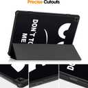 Case for TECLAST T50 11.0 inch Tablet, Folding Folio Ultra-Thin PU Leather Stand Case Cover for TECLAST T50 11.0 inch Don't Touch Me