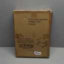 Aboxoo Desktop Printer Stand with 2 Tier Wood Storage Shelves,Under Desk Printer Table,Multi-Purpose Home Office Desk Organizer for Fax Machine, Scanner (White)