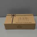 Nacome Plant Terrarium Propagation Stations: Mothers Day Gifts for Mom Plant Lovers Women Wife Daughter - 3 Bulb Glass Vases with Wooden Stand Tabletop for Hydroponics Home Garden Decor (Blue)