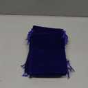 Sansam 24pcs Small Purple Drawstrings Velvet Gift Bags Jewelry Pouches for Wedding Favors, Candy Bags, Party Favors, 7x5