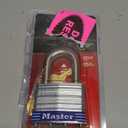 Master Lock 5DLF Outdoor Padlock with Key, 1 Pack, Silver