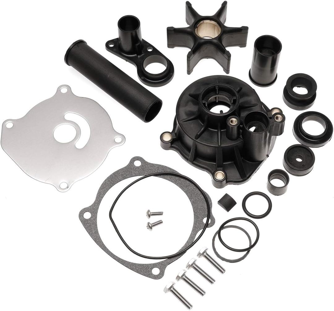 Water Pump Repair Kit With Housing for Johnson for Evinrude V4 V6 V8 75-250HP Boat Outboard Motor Part Replace for 5001595 435929 18-3315-2