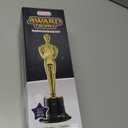 PREXTEX Golden Statues Trophy Award - Awards and Trophies for Party Celebrations, Award Ceremonies, and Appreciation Gifts - Ideal for Competitions, Rewards, and Party Favors for Kids & Adults