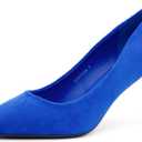 Herstyle 3 Inch Stiletto Pumps for Women – Closed Toe High Heels, Classic Pointed Toe Dress Shoes for Wedding, Office, Party & Work | Comfortable Formal Heels, 2024Royalblue, Size 10.0, Marneena