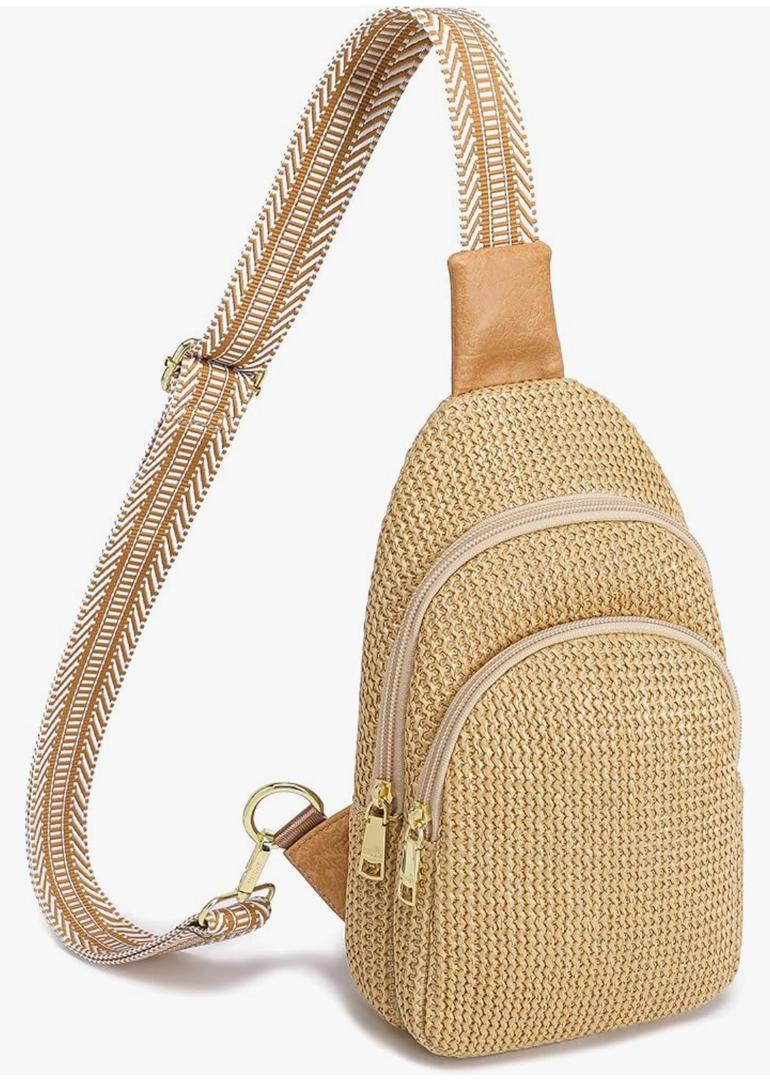 INICAT Summer Straw Bag Small Sling Beach Bag Crossbody Bags Rattan Woven Purses for Women 2025