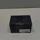 PQY AN6 AN8 AN10 Inline Fuel Filter E85 Ethanol with 100 Micron Stainless Steel Element Black