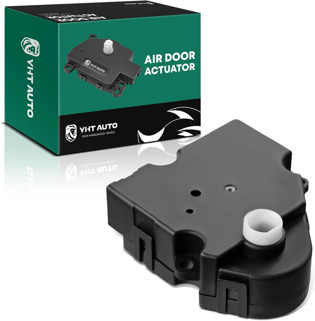 YHTAUTO HVAC Air Door Actuator Blend Door Levers - Fit Peterbilt 330 335 340 357 378 379 385 386 388 389 - Temperature 4 Pins Air Flap Actuator - Replaces# 2417002