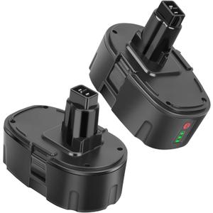18V Lithium-Ion Battery Replacement Compatible for Dewalt 18v Volt XRP DC9096 DC9098 DC9099 DE9039 DE9095 DE9096 DE9098 DW9095 DW9096 DW9098 DE9503 DC9182 Cordless Power Tools (2 Pack 5.5Ah)