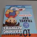 My Quiet Book - Toddler Travel Car Plane Airplane - All Parts Attached - Activity Montessori Board Book, Travel Toys for Toddlers 1-3, Gifts for 1 2 3 4 Year Old Girl, Birthday Gifts Toys Age 2-4 (Blue)