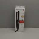 Remington 1/2" Flat Iron, Hair Straightener with Anti-Static Technology, 15-Second Heat Up & 60 Minute Auto Shut Off, 30% Longer Ceramic Floating Plates, Titanium + Ceramic Coating (Black)