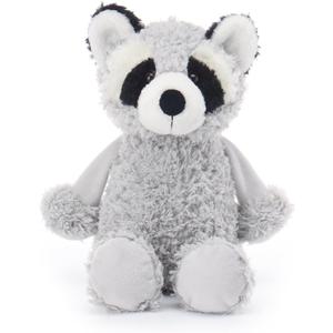 Apricot Lamb Toys Plush Gray Raccoon Stuffed Animal Soft Cuddly Perfect for Child Gray Raccoon, 9 Inches