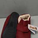 Zizor Women's Adjustable House Shoes Slippers Indoor Outdoor with Memory Foam, Warm Winter Fuzzy Lined Home Slippers, 11