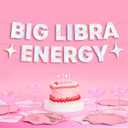 xo, Fetti Big Libra Energy Birthday Party Iridescent Foil Banner - 5 Ft. | Zodiac Libra, Horoscope, Astrology Bday Party Decorations Gift