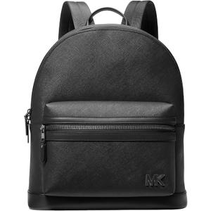 Michael Kors Men's Edison Dome Backpack, Black, One Size