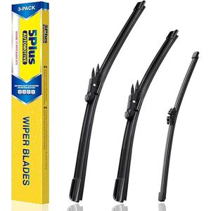 5 PLUS Windshield Wipers Replacement for Ford Explorer 2023-2011 Premium All-Weather Front & Rear Wiper Blades 26"+22"+11"-OEM Original Factory Quality(Set of 3)