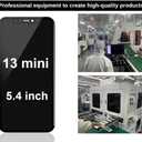 Fixerman for iPhone 13 Mini Screen Replacement 5.4 inch, 3D Touch LCD Display Digitizer Assembly with Repair Tool,Compatible with Model A2481, A2626, A2628, A2629, A2630