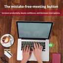 MuteMe Mini - USB C - Illuminated Physical Mute Button for Zoom, Teams, WebEx & More (As Seen on Shark Tank)! Free Windows/Mac Software Required to Use