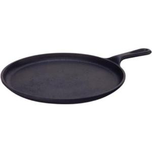  Lodge Logic Round Griddle 10.5"L x 10.5"W x 1.5"Th