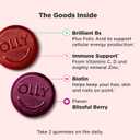OLLY Women's Multivitamin Gummy, Women's Overall Wellness,* Vitamins A, C, D, E, Biotin, Folic Acid, Adult Chewable Supplement, Berry Flavored, 65 Day Supply - 130 Count, Best By 09/04/27