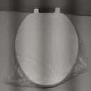 Bemis 170 Durable Plastic Toilet Seat, Elongated, White