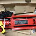 BIG RED T83006 Torin Hydraulic Trolley Service/Floor Jack with Extra Saddle (Fits: SUVs and Extended Height Trucks): 3 Ton (6,000 lb) Capacity, Red