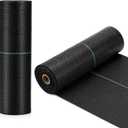 1.3FT x 250FT Weed Barrier Landscape Fabric, Heavy Duty Garden Cloth Ground Cover, Weed Block Gardening Mat Woven Geotextile Fabric for Garden, Yard, Pathway, Driveway, Road, Vegetable Patch