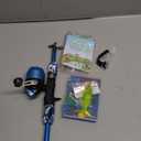 ODDSPRO Kids Fishing Pole Pink, Portable Telescopic Fishing Rod and Reel Combo Kit - with Spincast Fishing Reel Tackle Box for Girls, Youth (4.92 ft, Blue)