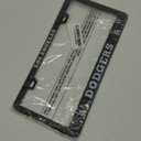 1PCS Carbon Fiber License Plate Frame for Cubs (TQW-X-X)