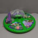 Flooyes Dinosaur Sit and Spin Toys for Toddlers Boys 1 2 3 Years Old, Birthday Gift for Boys Age 2-4 with LED Lights and Music, 360 Spin (Multicolour)