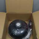 10" Dome Barn Lights for Farmhouse, Matte Black Gooseneck Outdoor Light Fixture, Exterior Porch Lighting with Wall Mount, Outside Goose Neck Wall Sconce for Patio