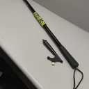SANLIKE Telescopic Fishing Gaff Aluminum/Fiberglass Pole with Nonslip Rubber Handle Stainless Steel Hook with M8 Screw