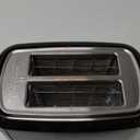 Toastmaster 2-Slice Cool Touch Toaster, black with stainless accent